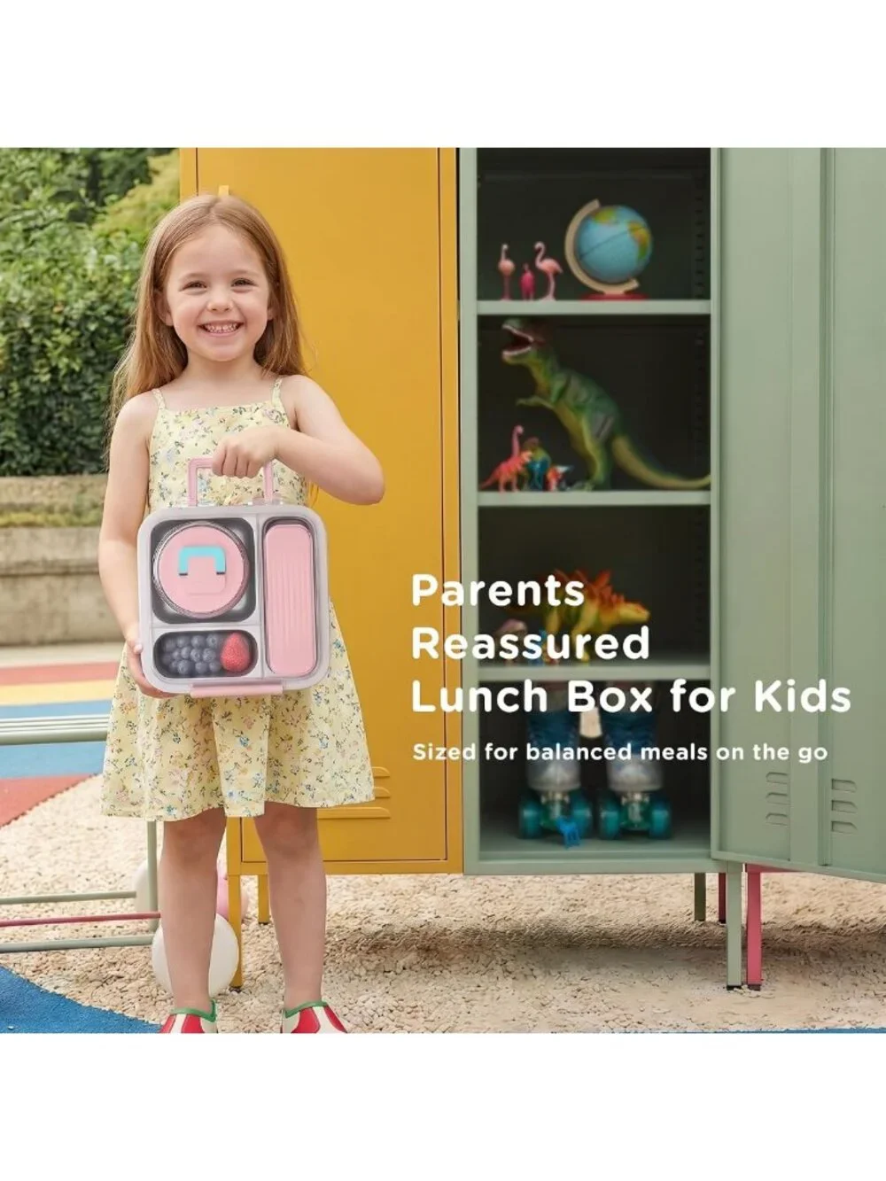 Insulated Stainless Steel Bento Box Set for Kids & Adults - 8oz Food Jar